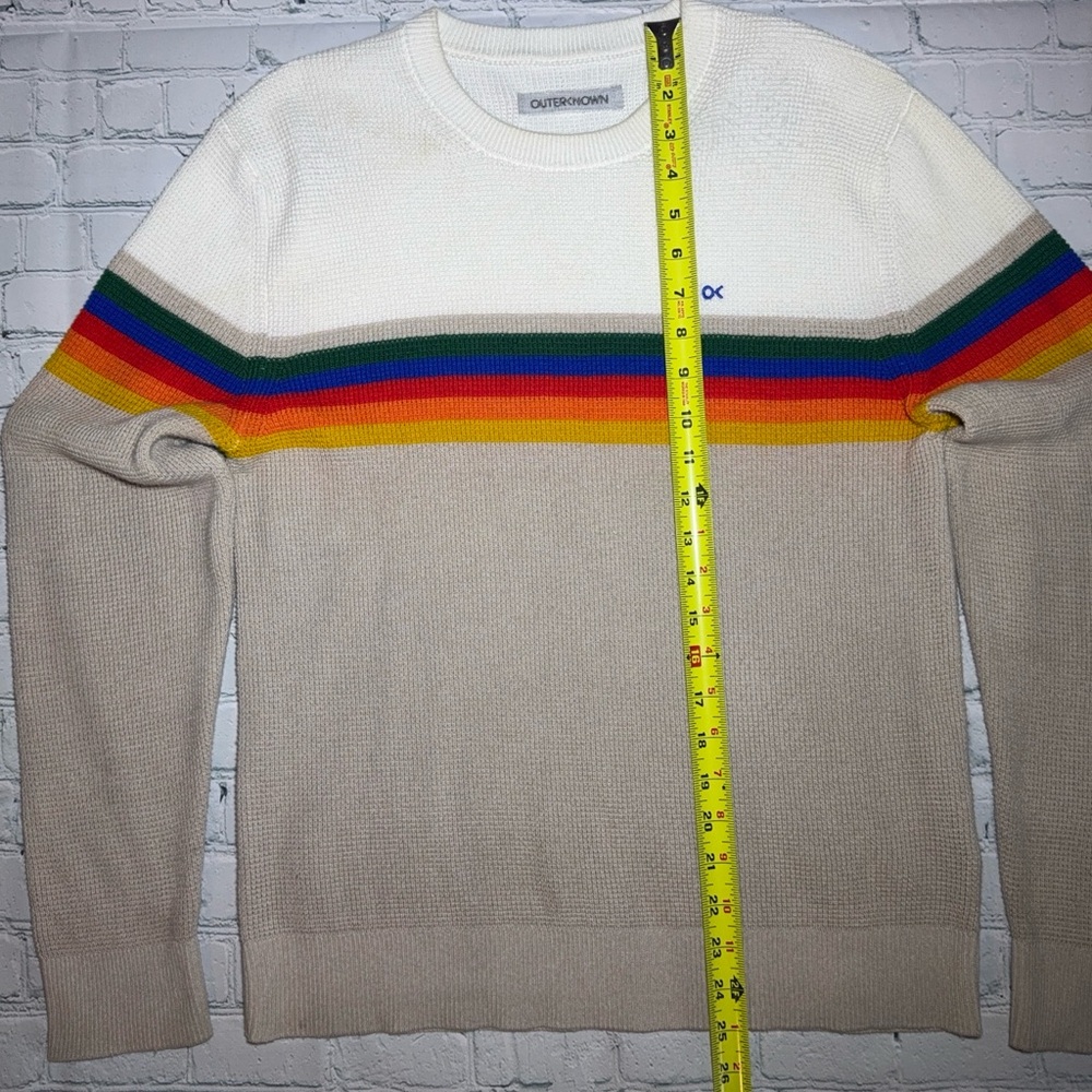 Women’s Outerknown Nostalgic 80’s Retro Sweater - Picture 7 of 8